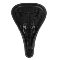 Pacific Blitz Youth Bike Saddle with Clamp - Black