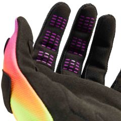 Fox 180 Statk MTB Gloves - Yellow/Pink 3