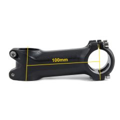 Oxford Alloy 31.8 Stem 10 Degrees 1 1/8" Black