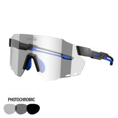 Magicshine Windbreaker Photochromic Cycling Sunglasses - Blue/Black 1