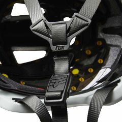 Fox Speedframe Pro Blocked Helmet (2022) - White/Black