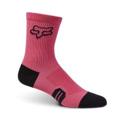 Fox Womens 6" Ranger Socks (3 Pack) - Black/Grey/Pink