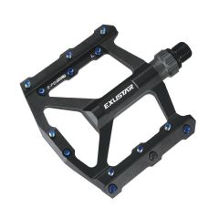 Exustar E-PB557 Slim Profile BMX Flat Pedals - Black 1