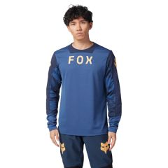 Fox Defend Taunt Long Sleeve Jersey 2024 - Indigo 3
