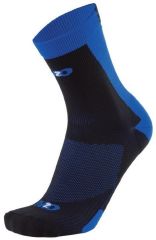 M2O Shield 3 Quarter Socks -Black/Blue  XS