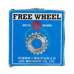 Dicta Freewheel 20T Cog 1/2" x 1/8" Chrome Plated 4