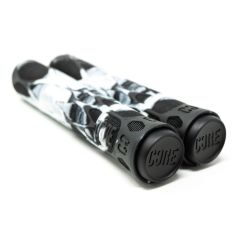 Core Pro Soft 170mm BMX/Scooter Grips - White/Black 2