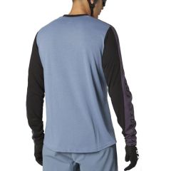 Fox Ranger Drirelease Long Sleeve MTB Jersey - Blue