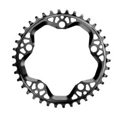 Absolute Black Cyclocross 1X 5 Bolt Chainring Round-10