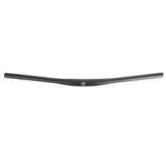 Alloy Riser MTB Handlebars 31.8mm x 680mm x 12mm - Black