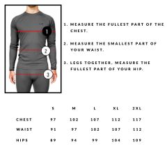 Oakley Base Layer Sizing Chart