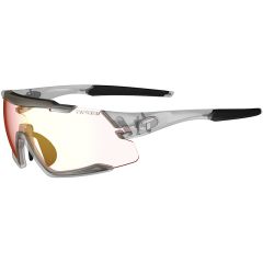 Tifosi Aethon Fototec Glasses - Matte Smoke w/Clarion Red Lens