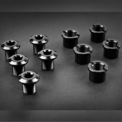 Absolute Black Premium Chainring Bolts 4-10