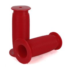 Bike Lane Mini Mushroom 12" Kids Grips 8cm - Red