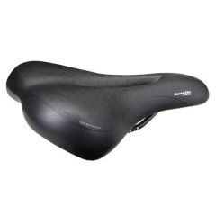 Acentia Geminus Aura Gel Saddle - Black 1