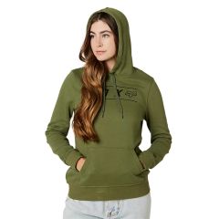 Fox Womens Pinnacle Pullover Hoodie - Army 4