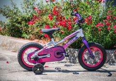 Apollo Neo+ 12" Kids Bike - Lavender/Pink