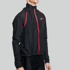 Bellwether Velocity Convertible Jacket - Black/Red 2