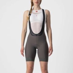 Castelli Prima Womens Bib Shorts - Forest Grey/Sulphur 1