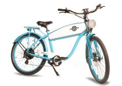 Wildsyde Hunni Bunni Electric Cruiser Bike - Baby Blue