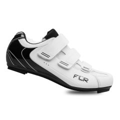 FLR F-35 III Pro Road Shoes - White/Black 1