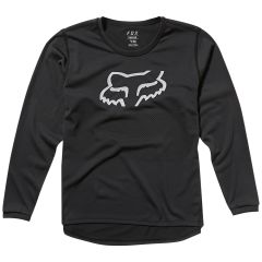 Fox Youth Ranger LS Jersey - Black