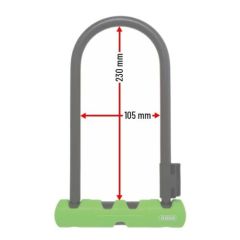 Abus Ultra 410 U-Bolt 230mm Key Bike Lock 3