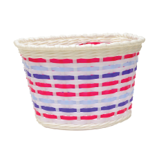 Oxford Kids Plastic Front Basket - Multi