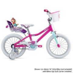 Bikes-Up Kids Doll Seat Princess - Purple 3