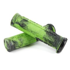 Ryfe Bossa Single Lock On Pro MTB Grips - Marble Green