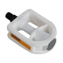 Azur Plastic Kids Pedals 80mm 1/2" - White