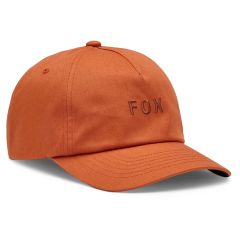 Fox Wordmark Adjustable Hat - Atomic Orange 1