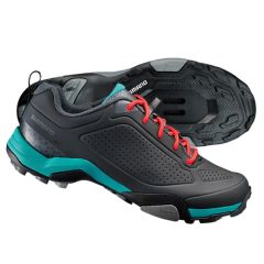 Shimano MT300 Womens Shoes - Black/Green