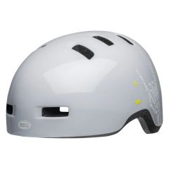 Bell Lil Ripper Kids Helmet - Corna Gloss White 1