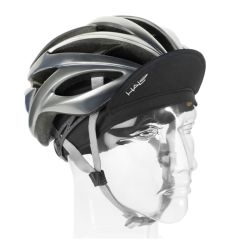 Halo Cycling Cap with Flexible Visor - Black