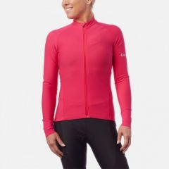 Giro Chrono Thermal Long Sleeve Womens Jersey - Pink