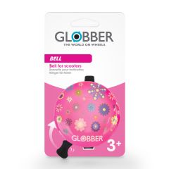 Globber Scooter Bell - Pink Flowers 2