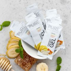 PURE Sports Nutrition Energy Gel Banana & Manuka Honey 35g