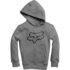 Fox Youth Legacy Pullover Fleece Hoodie - Heather Graphite