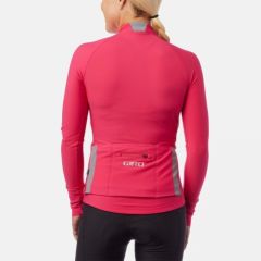 Giro Chrono Thermal Long Sleeve Womens Jersey - Pink