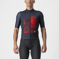 Castelli 13 Screen Mens Jersey - Savile Blue 1