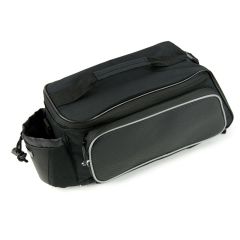 Sahoo 10L Reflective Rack Top Trunk Bag - Black