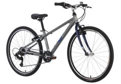 ByK E-620x7 MTR 7 Speed Kids Bike - Titanium/Dark Blue