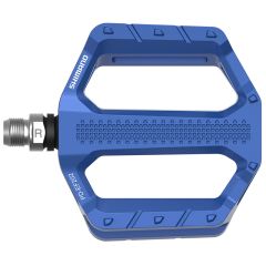 Shimano PD-EF202 Platform Flat Pedals - Blue