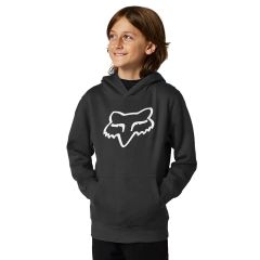 Fox Youth Legacy Pullover Fleece Hoodie - Black