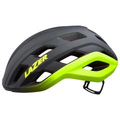 Lazer Strada KinetiCore Road Helmet - Matte Dark Grey Flash Yellow 1