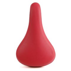 Endzone Vinyl BMX Saddle with Clamp - Red