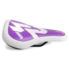 Azur Pro Air Kids Saddle - Purple/White