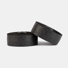 Burgh Silk Stealth Bar Tape - Black/Black