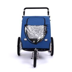 Pet Carrier 2-in-1 Jogger / Trailer Steel Frame Blue